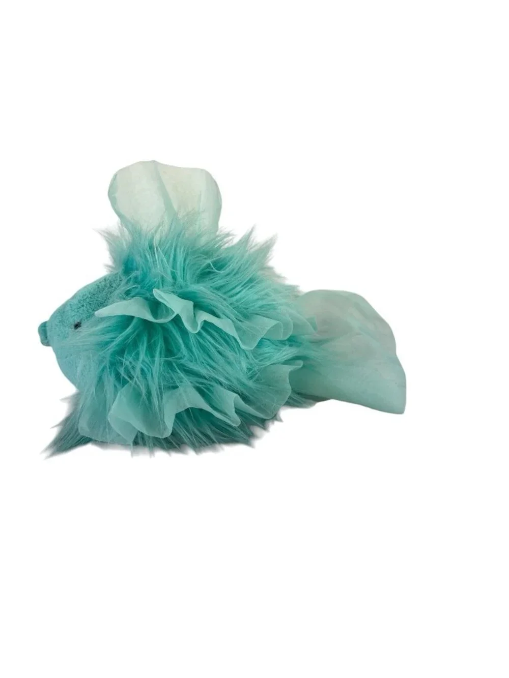 Jellycat London Florrie Maflish Fish PlushTeal Aqua Blue 12